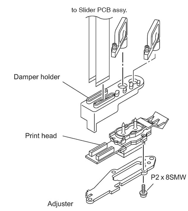 Mimaki JV3 Small Damper with Big Filter